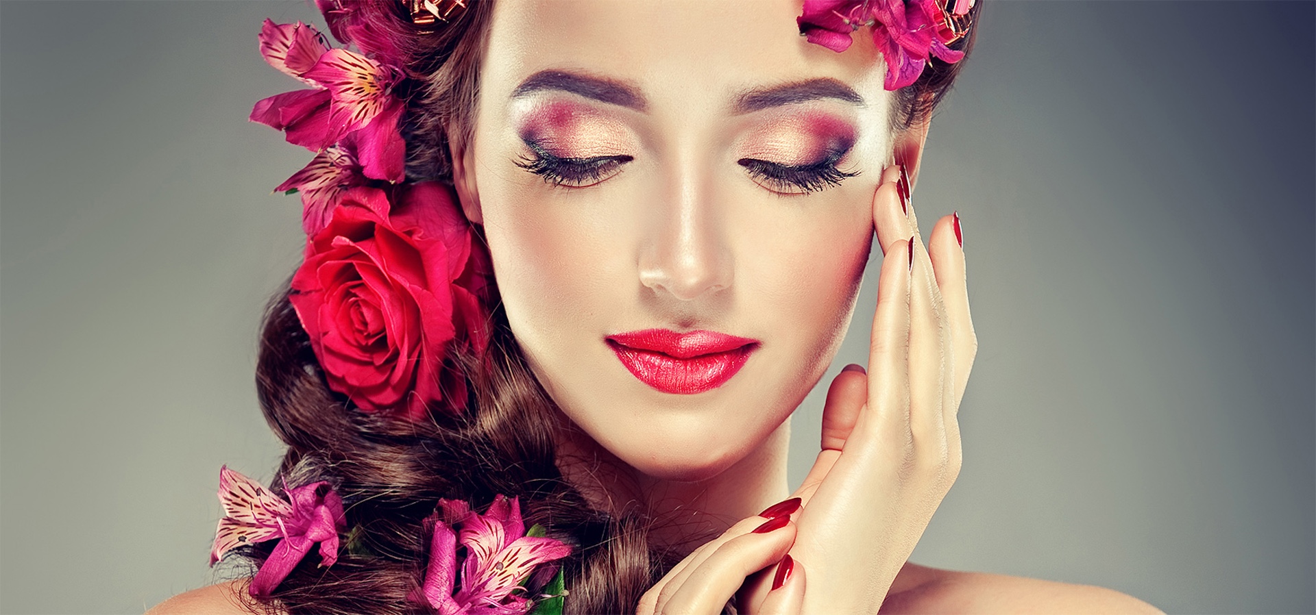 Luxury beauty salon interior in Dubai